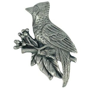 Cardinal Blue Jay Animal Birds‎ Pin Brooch Cute